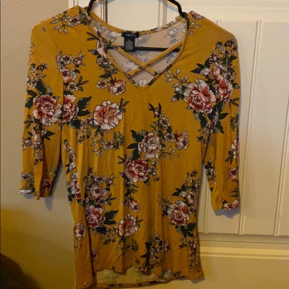 Flower shirt